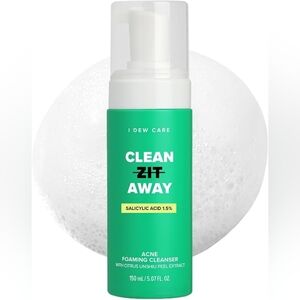I Dew Care Clean Zit Away Acne Foaming Cleanser New Salicylic Acid